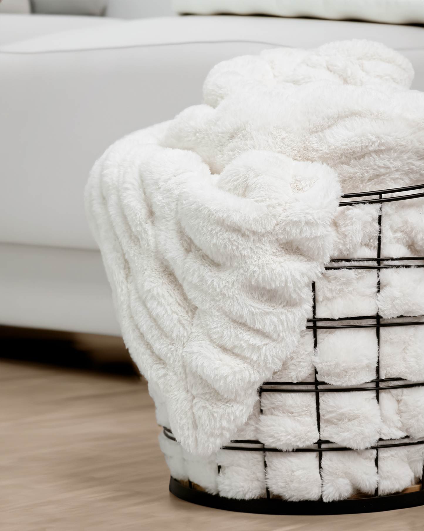 Winter White Scented Blanket